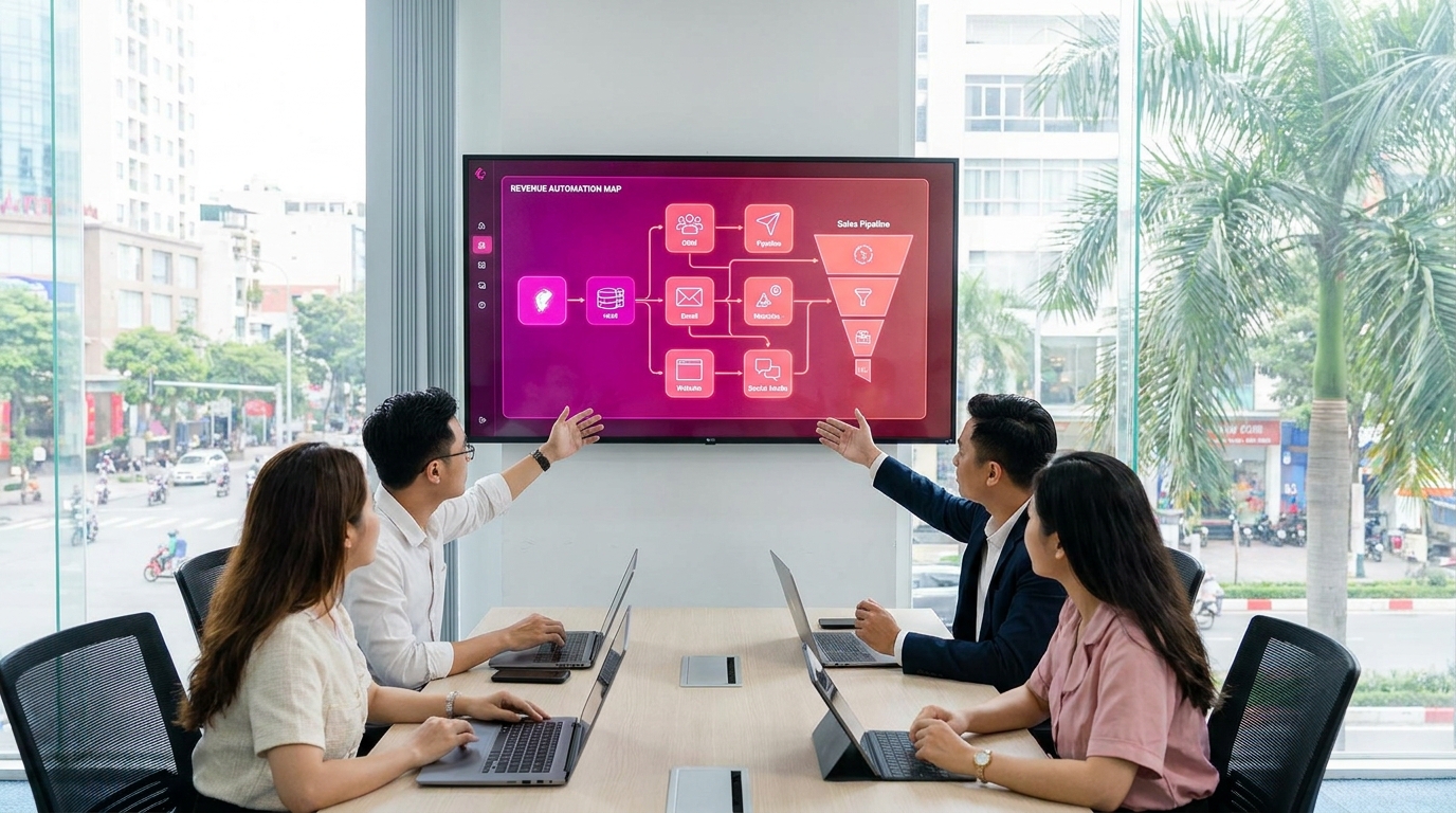 Minh họa sme việt nên bắt đầu từ use case nào? trong marketing automation