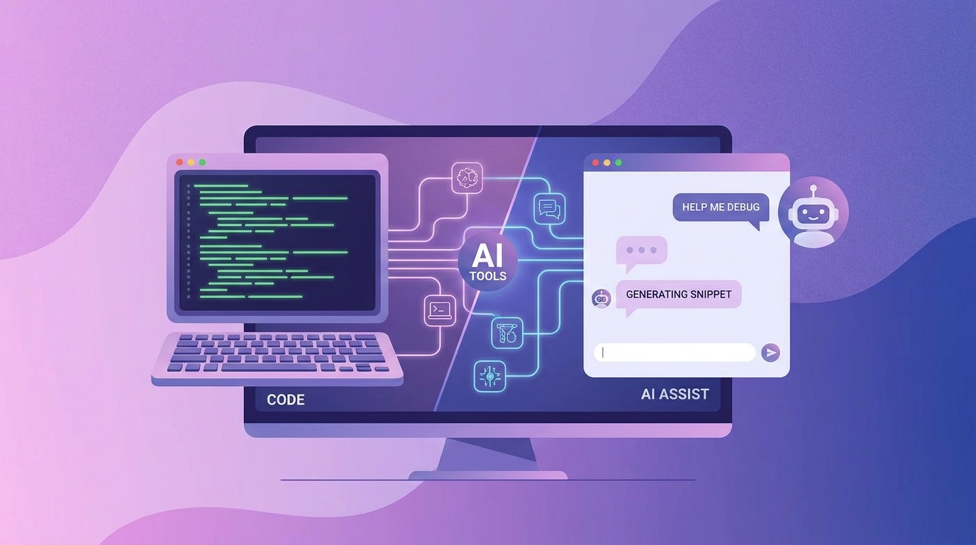 Claude Code và Claude.ai dual-purpose illustration cho developer Việt