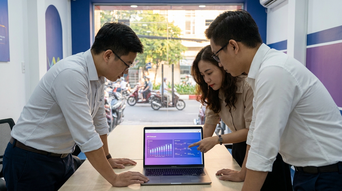 Minh họa ai cho sale forecasting cho SME Việt trong quy trình vận hành 2026
