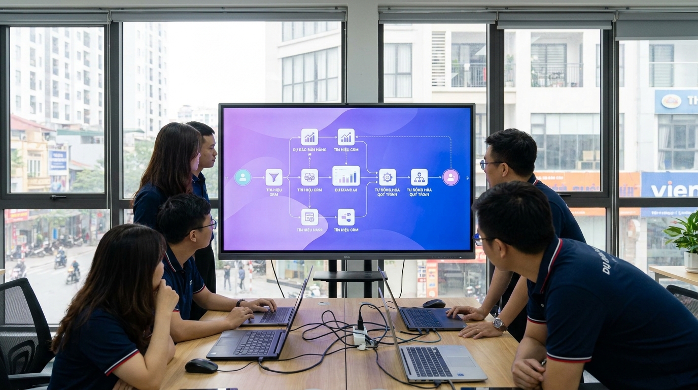 Minh họa ai cho sale forecasting cho SME Việt trong quy trình vận hành 2026