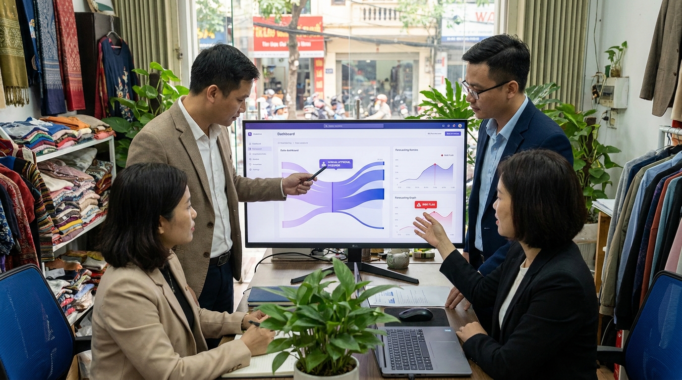Minh họa ai cho sale forecasting cho SME Việt trong quy trình vận hành 2026