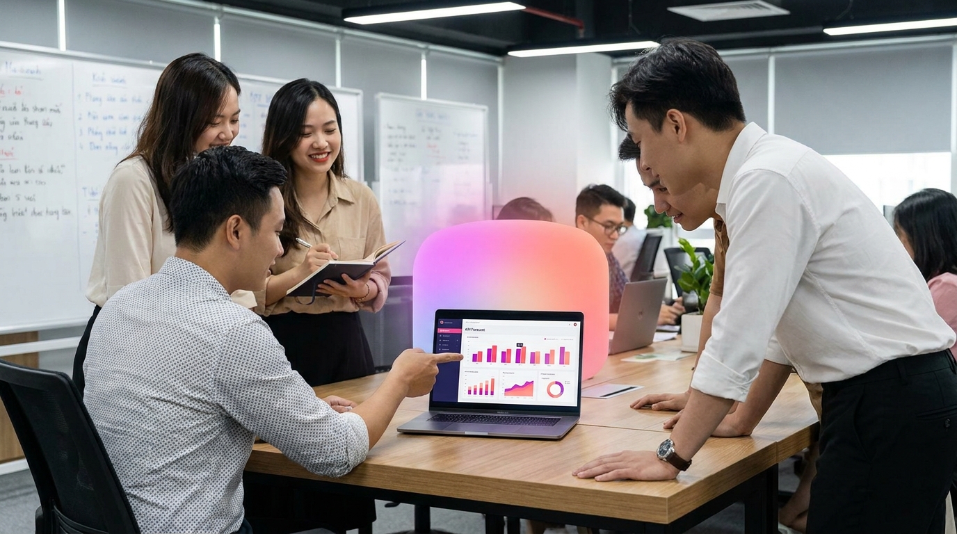 Minh họa marketing automation cho b2b saas việt cho SME Việt trong quy trình vận hành 2026