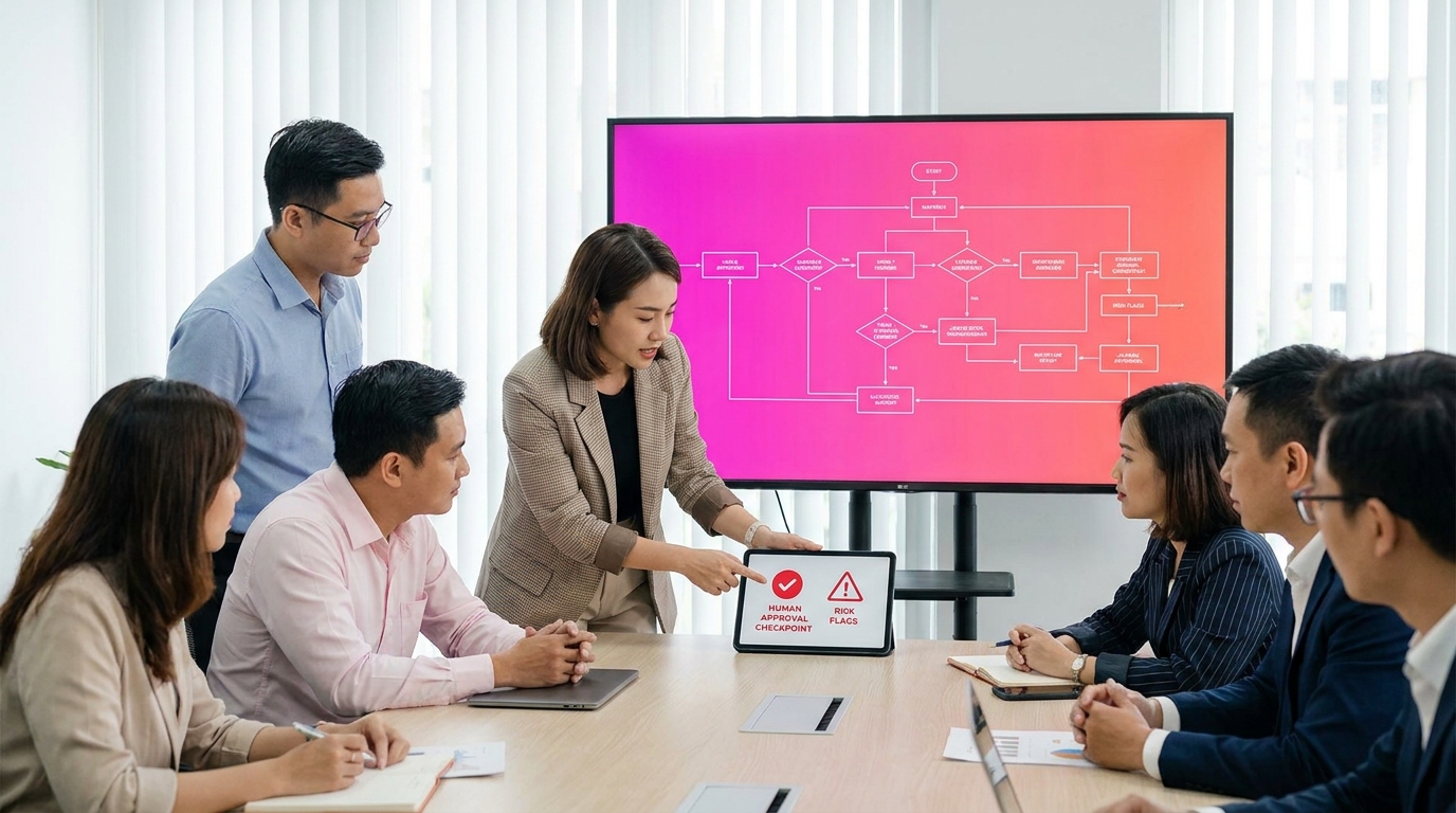 Minh họa marketing automation cho b2b saas việt cho SME Việt trong quy trình vận hành 2026