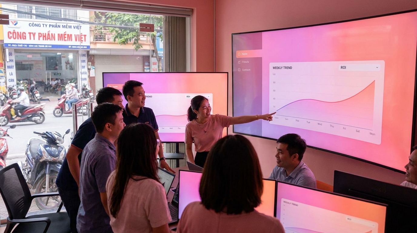 Minh họa marketing automation cho b2b saas việt cho SME Việt trong quy trình vận hành 2026