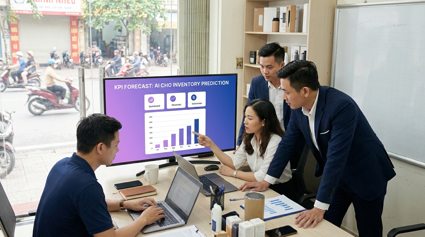 Minh họa ai cho inventory prediction cho SME Việt trong quy trình vận hành 2026