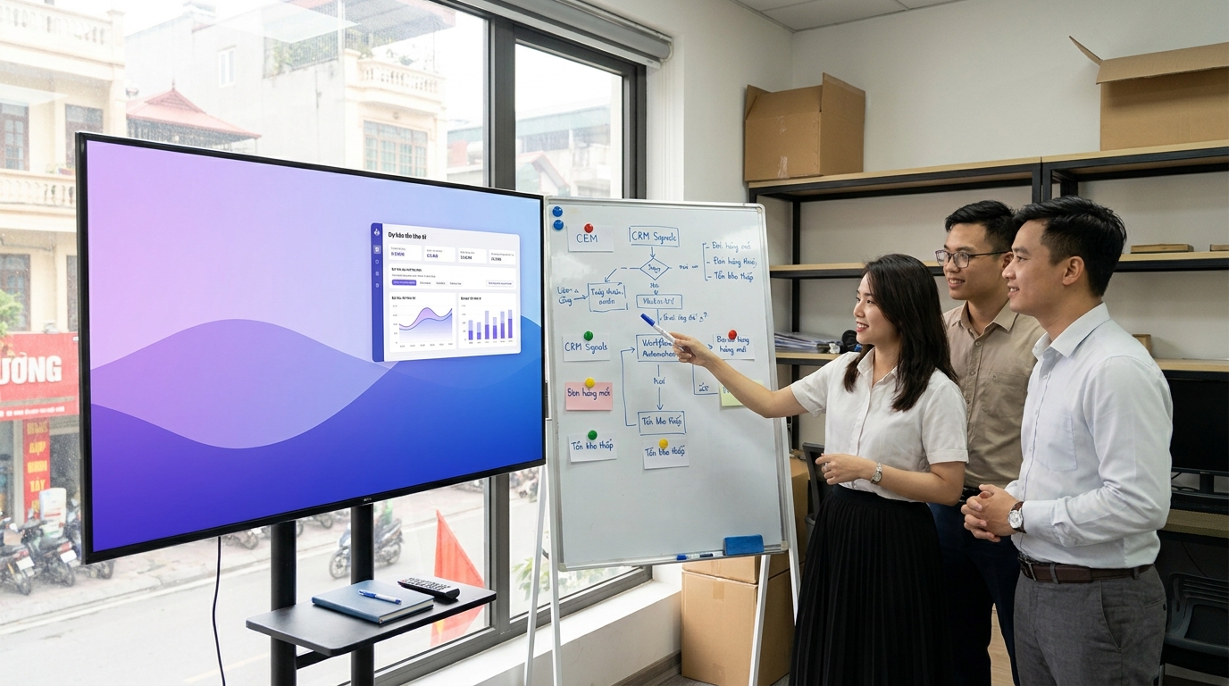 Minh họa ai cho inventory prediction cho SME Việt trong quy trình vận hành 2026