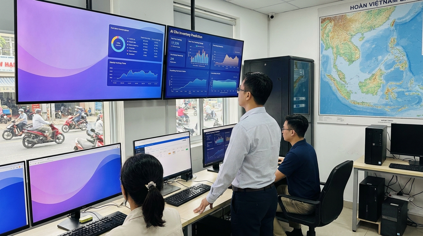 Minh họa ai cho inventory prediction cho SME Việt trong quy trình vận hành 2026