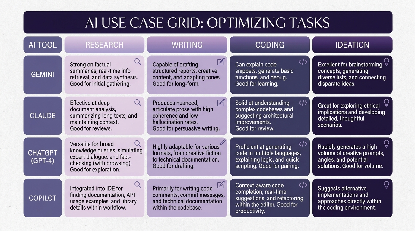 Use case grid