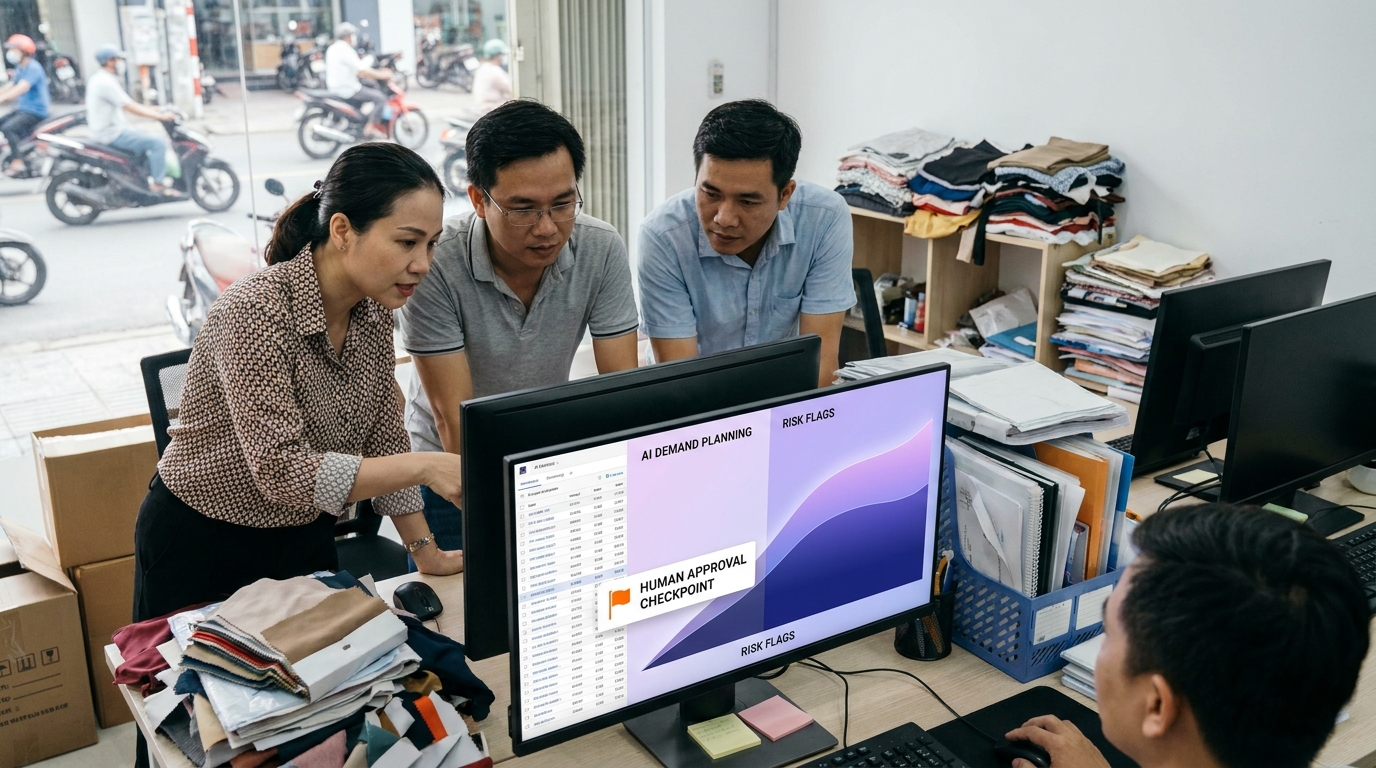 Minh họa ai cho demand planning cho SME Việt trong quy trình vận hành 2026