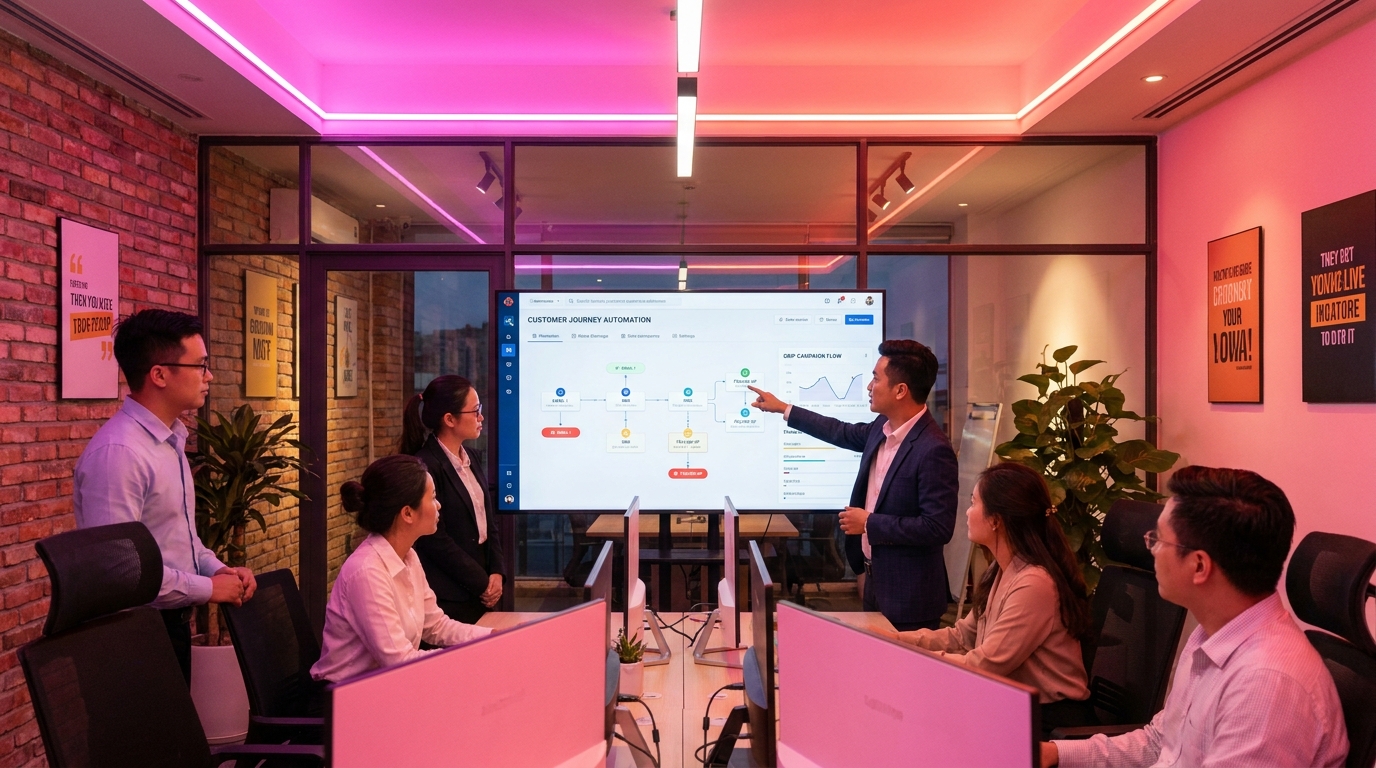 Minh họa drip campaign best practices cho SME Việt trong quy trình vận hành 2026