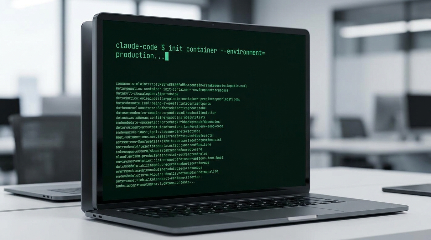 Devcontainer setup với VS Code attaching vào running container