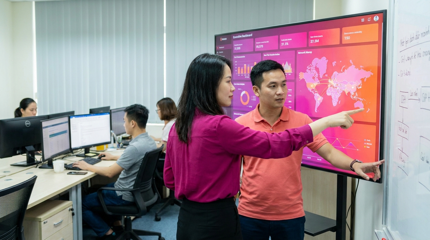 Minh họa tổng quan lead magnet conversion optimization trong doanh nghiệp SME Việt