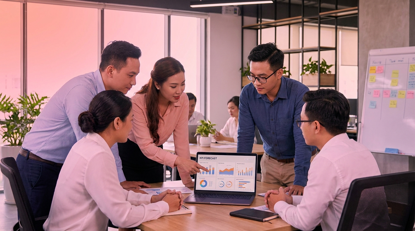 Minh họa lead magnet conversion optimization cho SME Việt trong quy trình vận hành 2026