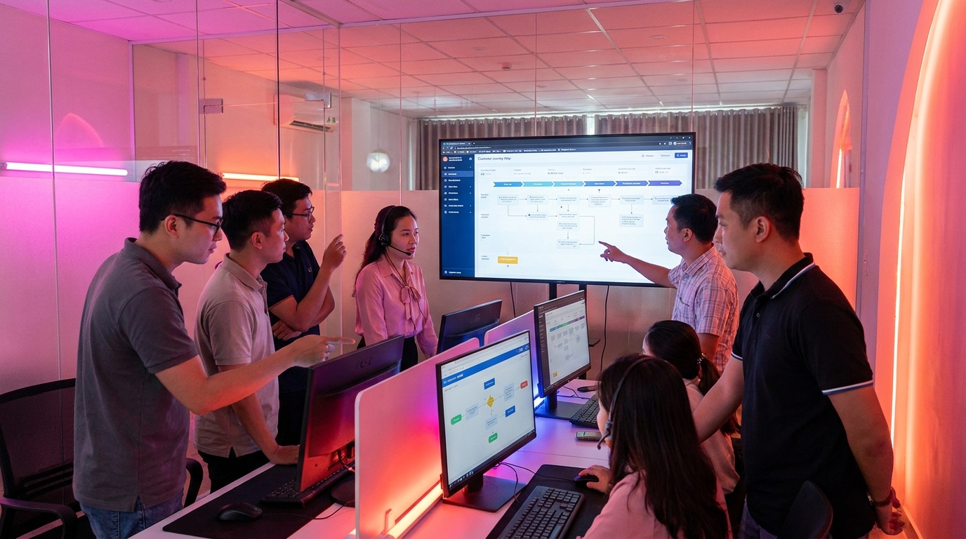 Minh họa lead magnet conversion optimization cho SME Việt trong quy trình vận hành 2026