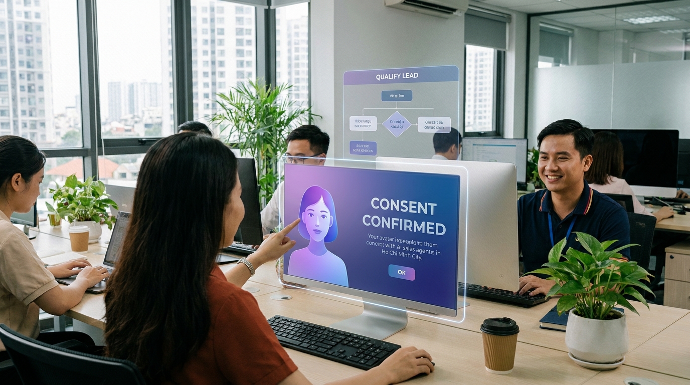 Minh họa sme đo roi và rủi ro của handoff sale bằng gì? trong ai sales agent qualify lead