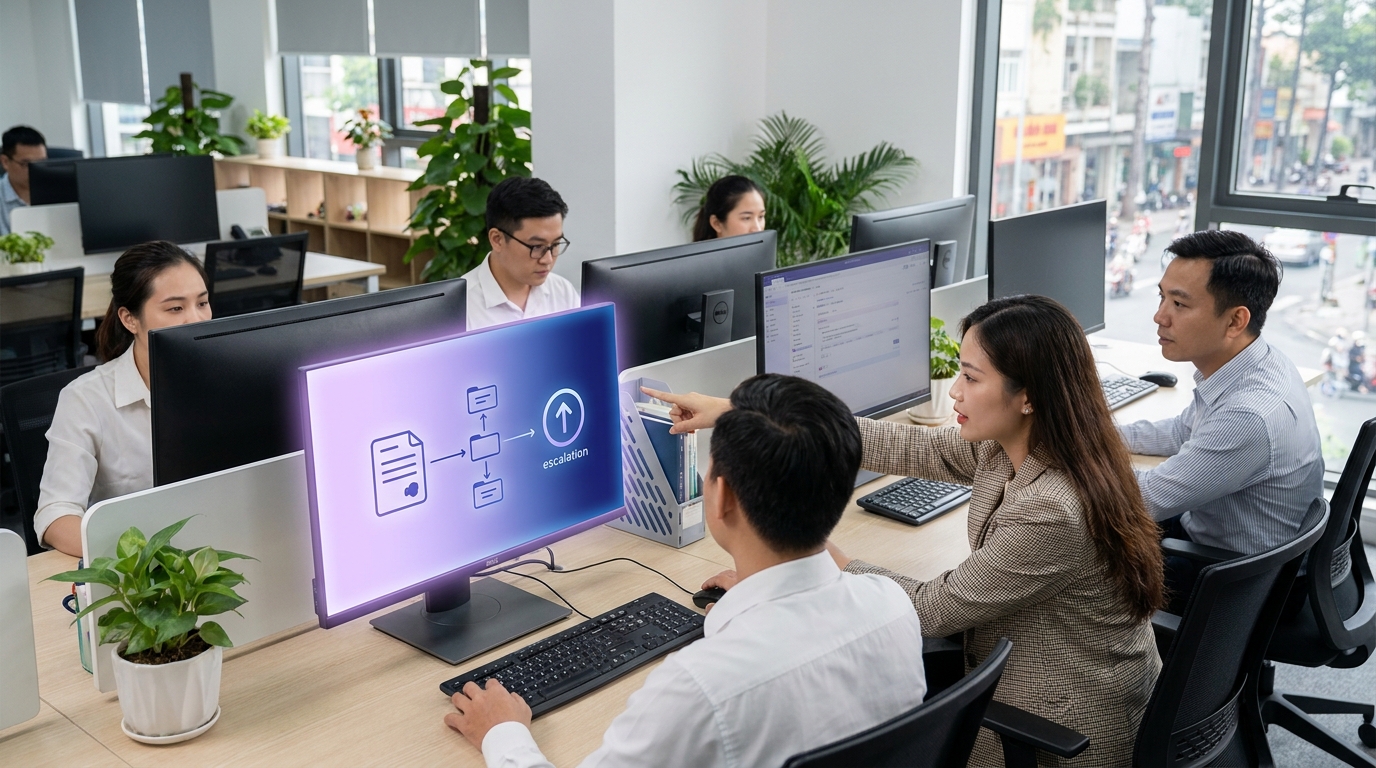 Minh họa sme đo roi và rủi ro của csat bằng gì? trong ai support agent resolve ticket