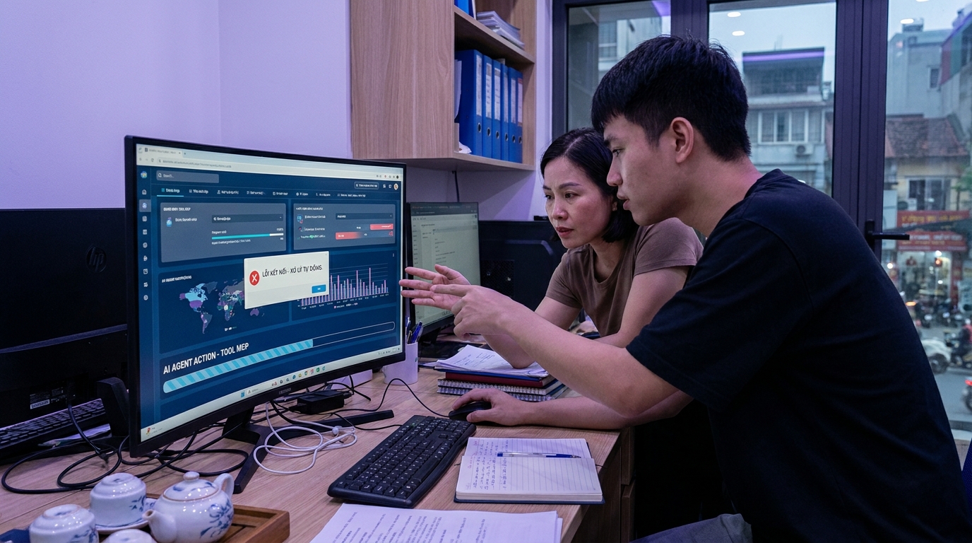 Minh họa sme đo roi và rủi ro của logging bằng gì? trong ai agent tool use mcp